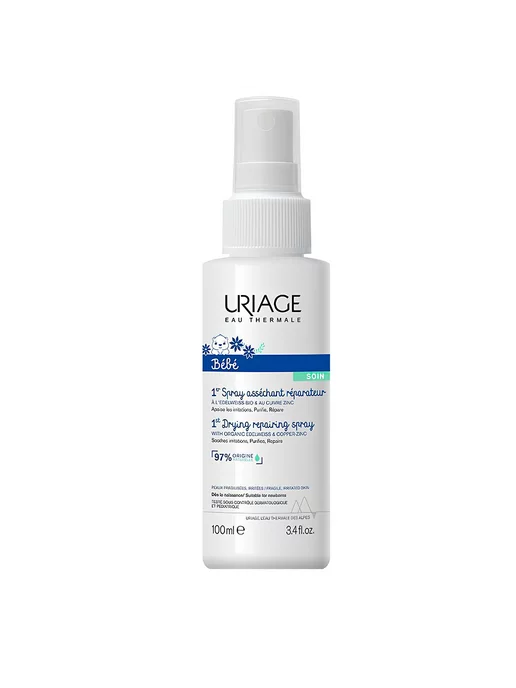 URIAGE BEBE 1ER SPRAY Первый Спрей с Cu-Zn+ для детей, 100 мл, 100 мл, фото 7