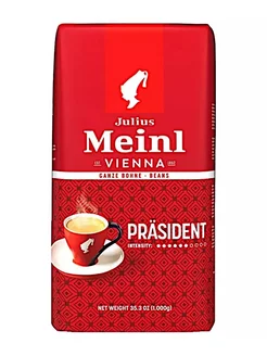 Кофе в зернах Julius Meinl President 1кг JuliusMeinl 247262426 купить за 1 213 ₽ в интернет-магазине Wildberries