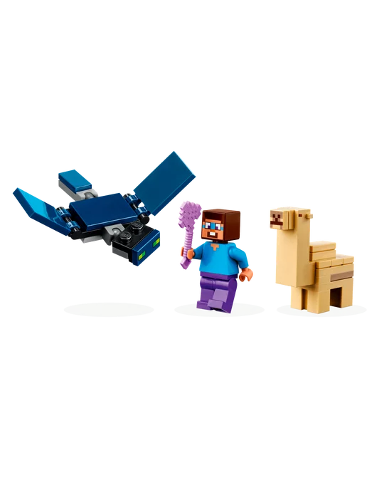 LEGO Конструктор Minecraft 21251 Экспедиция Стива в пустыню, зеленый, фото 8