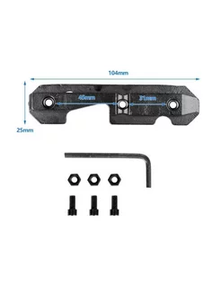 Боковая планка ласточкин хвост для АК Сайга Вепрь РПК