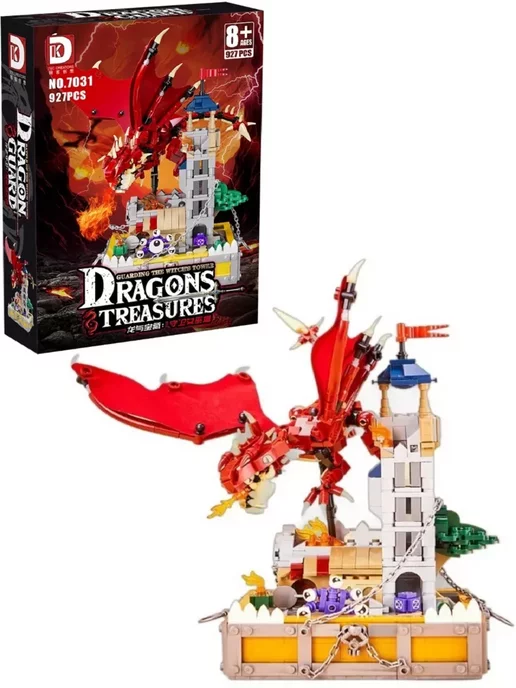 LEGO Конструктор Сокровища драконов 927 деталей, вариант