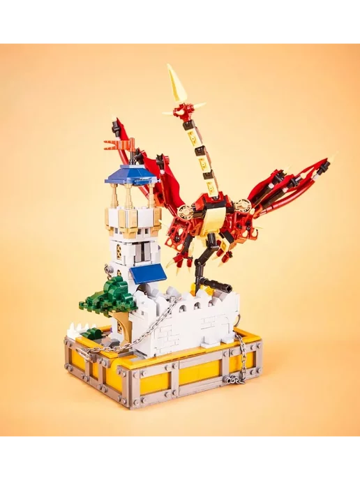 LEGO Конструктор Сокровища драконов 927 деталей, вариант, фото 4