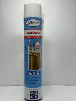 Пена монтажная бытовая DANIELS 750ml 1шт