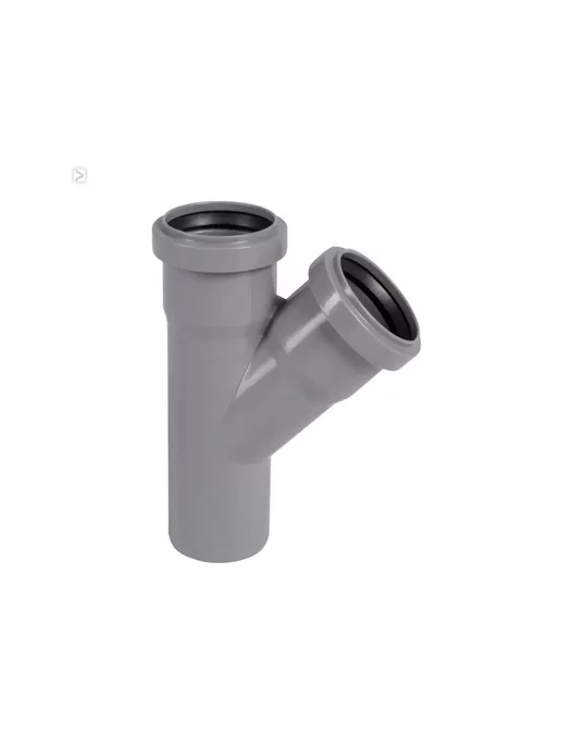 FLEXTRON Тройник 50х50х90 для канализации (2 штуки), 50x50x45, фото 2
