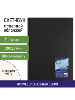 Скетчбук, слоновая кость 100 г/м2, 210х297 мм, 110 л., книжн BRAUBERG ART 247357785 купить за 699 ₽ в интернет-магазине Wildberries