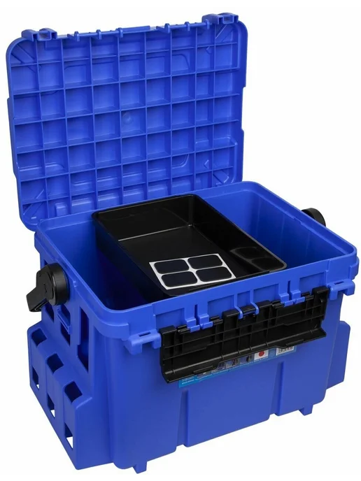 Meiho Ящик рыболовный BUCKET MOUTH BM-7000 Blue 475x335x320, 475x335x320, фото 4