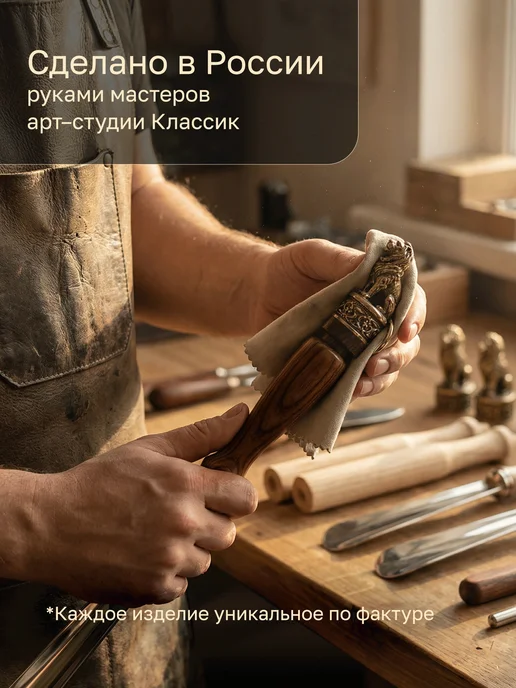 Арт-студия Классик Ложка для обуви длинная подарочная металлическая на стену, серый, фото 4