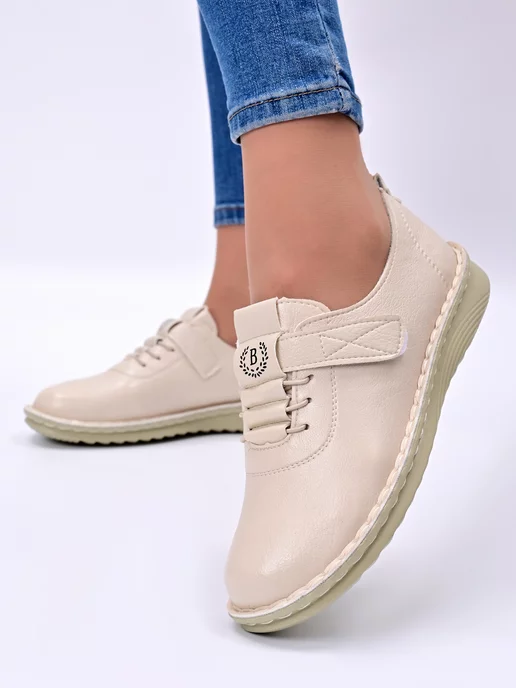 Choose Shoes Мокасины женские летние, бежевый, фото 5