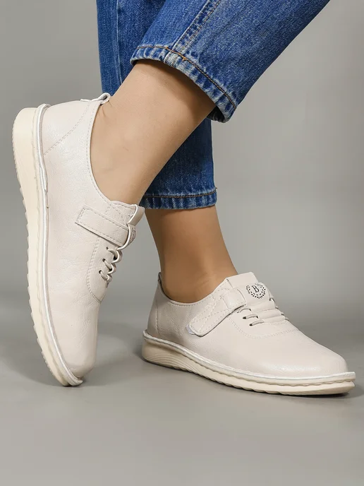 Choose Shoes Мокасины женские летние, бежевый, фото 7