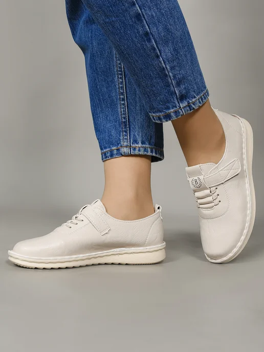 Choose Shoes Мокасины женские летние, бежевый, фото 8