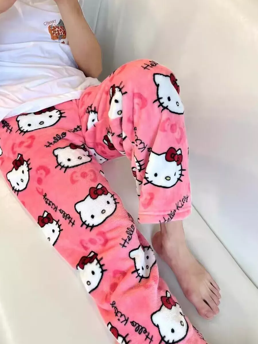 Штаны домашние Hello Kitty y2k у2к...