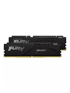 Оперативная память 16Gb DDR5 6000MHz Fury Beast Kingston 247425562 купить за 9 414 ₽ в интернет-магазине Wildberries