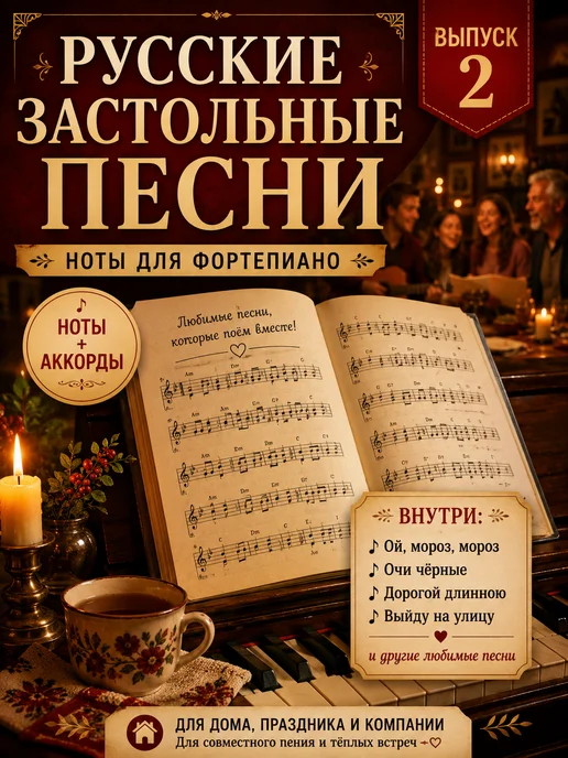 Издательский Дом Катанского Русские застольные песни Ноты для фортепиано. Выпуск 2, вариант, фото 4