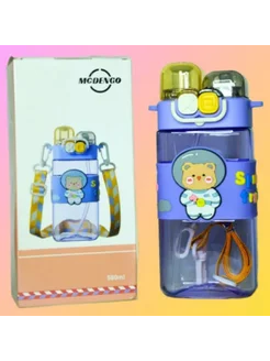 CuteBottle спортивная бутылка для воды с трубочкой, 580 мл 247456997 купить за 599 ₽ в интернет-магазине Wildberries