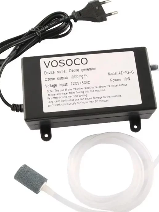 Vosoco Озонатор для воды, фруктов, овощей дезинфекция озоном, вариант, фото 2