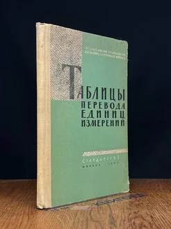 Таблицы перевода единиц измерений