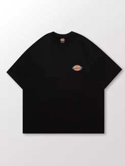 Футболка хлопковая оверсайз Dickies дикес с принтом CHOP&CHOP 247513732 купить за 883 ₽ в интернет-магазине Wildberries