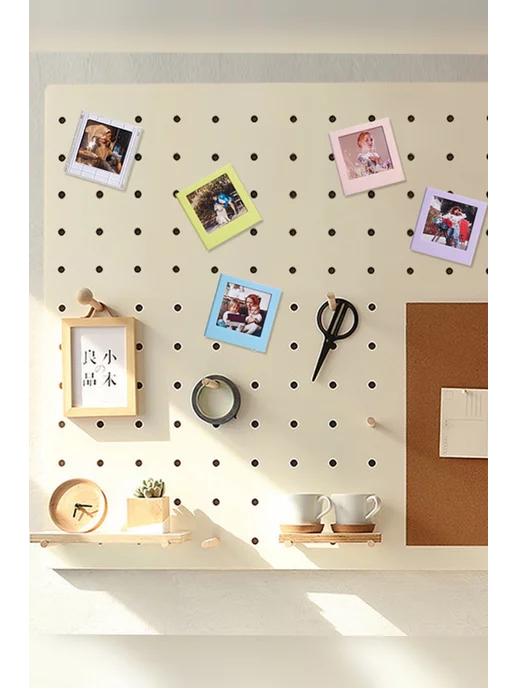 Photozone Рамки для фото магнитные Instax SQUARE, черный, фото 3