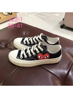 Кеды черные низкие Converse 247612679 купить за 1 033 ₽ в интернет-магазине Wildberries