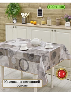 Скатерть клеёнка на стол 100х140 см KoliN 247634957 купить за 419 ₽ в интернет-магазине Wildberries