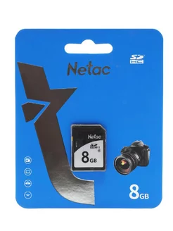 Карта памяти 8GB Netac P600 Class 10 Netac 247635774 купить за 403 ₽ в интернет-магазине Wildberries