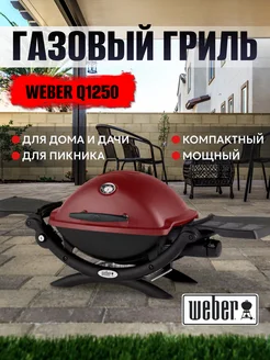 Газовый гриль Q1250 RED