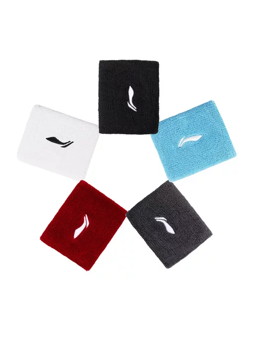 LI-NING Напульсник спортивный на запястье AHWR010, белый