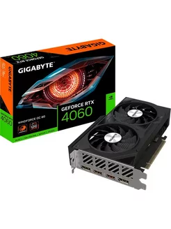 Видеокарта RTX4060 WINDFORCE OC 8G (GV-N4060WF2OC-8GD) Gigabyte 247711116 купить за 35 388 ₽ в интернет-магазине Wildberries