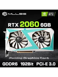 MLLSE RTX 2060 6G Видеокарт NVIDIA 247718374 купить за 22 687 ₽ в интернет-магазине Wildberries