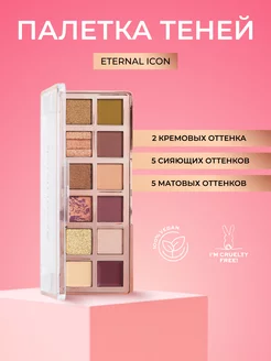 Палетка теней для век и глаз The Eternal Icon Palette Green