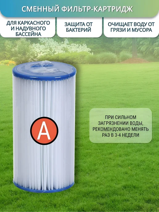 Прайм Сменный картридж для фильтр насоса типа A, вариант, фото 2
