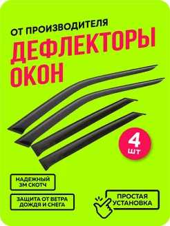 Дефлекторы боковых окон Черри Тигго 4 4 про 2019-2024