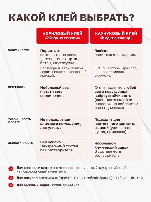 DOMOFOAM Клей жидкие гвозди каучуковый сверхпрочный прозрачный, бежевый, фото 7