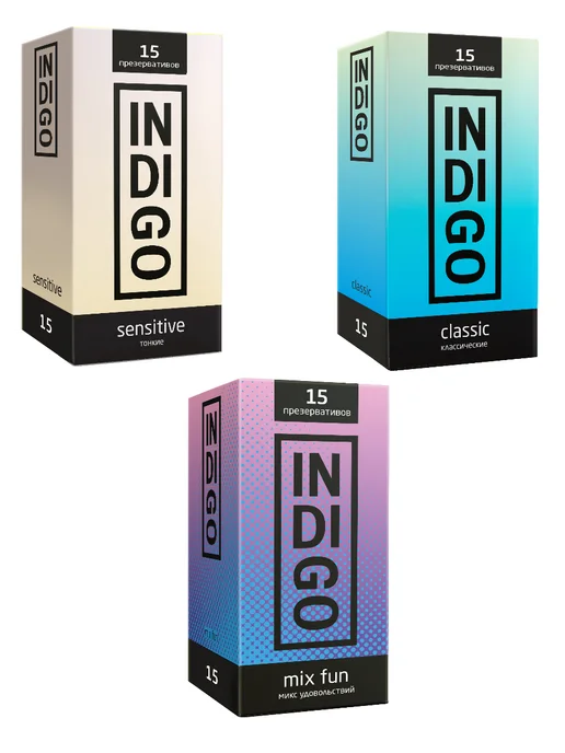 INDIGO CONDOMS Презервативы набор 45 штук, 45 шт, фото 8