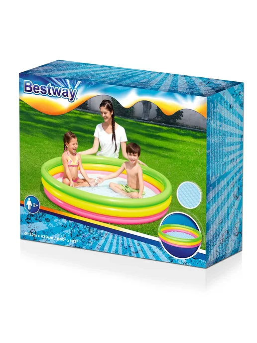 Bestway Детский надувной бассейн 152х30см "Лето", вариант, фото 4