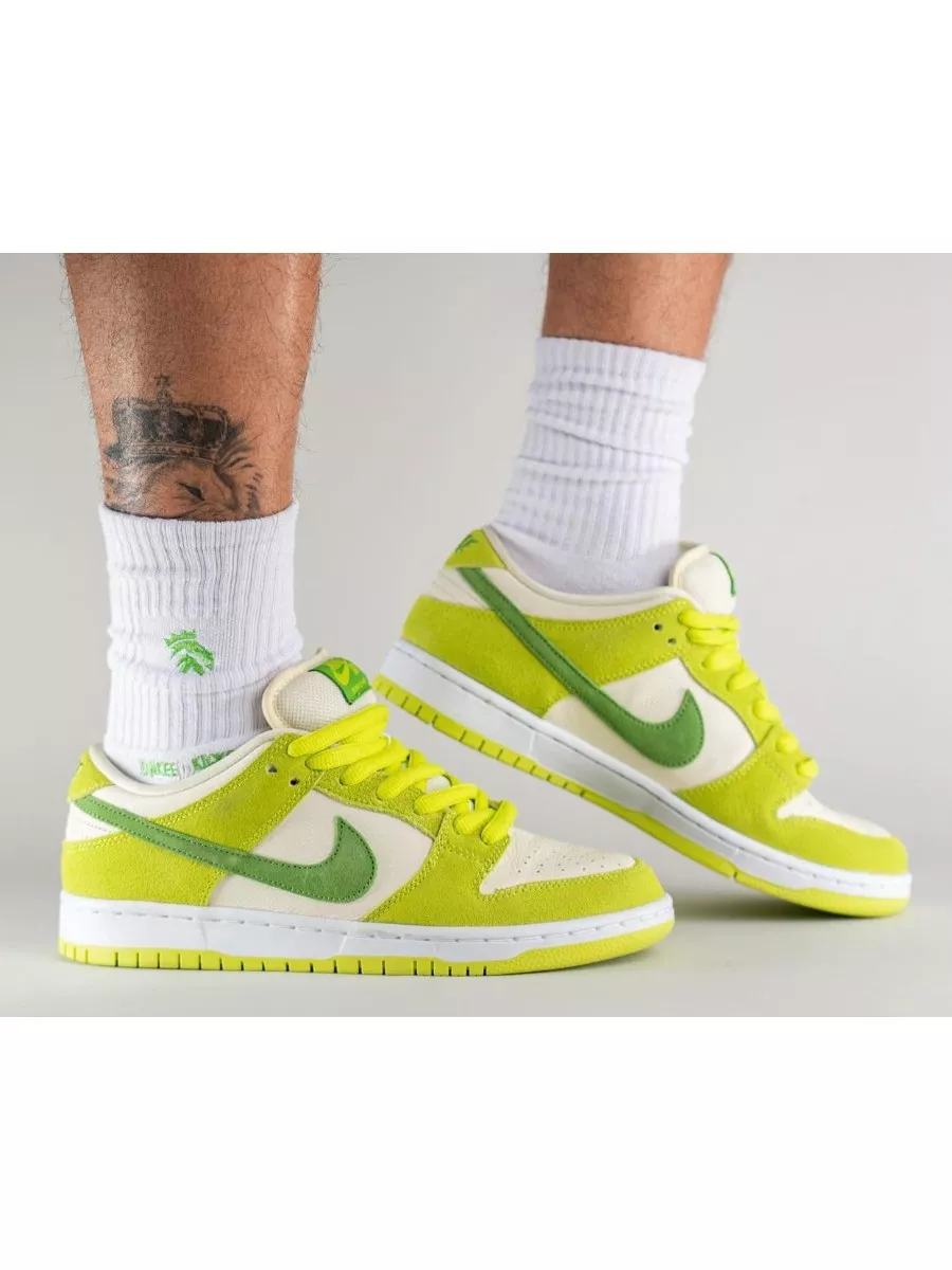 Nike SB Dunk Low Green Apple nike 247755553 3594 Wildberries