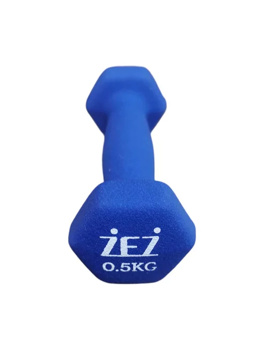 ZEZ Гантель виниловая 0,5 кг, 500 г, фото 4