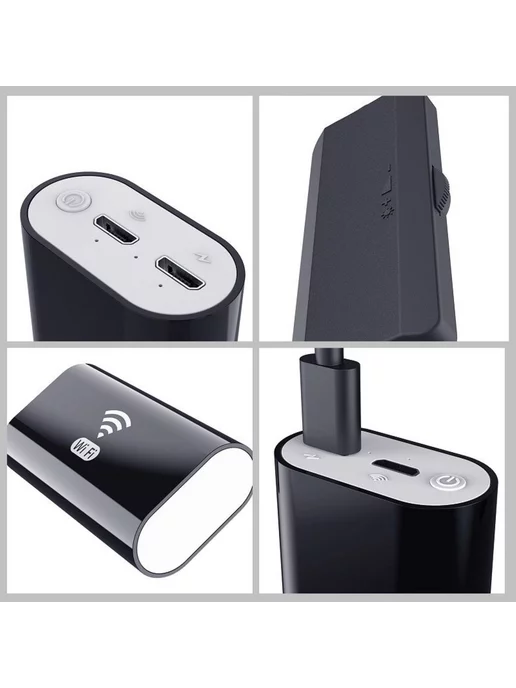 AUXAUTO Wi-Fi эндоскоп бороскоп для смартфона, компьютера, черный, фото 3