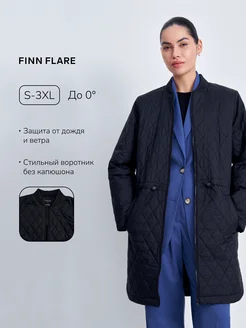 Полупальто осеннее бомбер стеганый синтепон Finn Flare 247925460 купить за 3 262 ₽ в интернет-магазине Wildberries