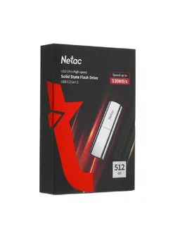 Флеш-накопитель 512GB Netac US2 серебро Netac 247927472 купить за 5 645 ₽ в интернет-магазине Wildberries