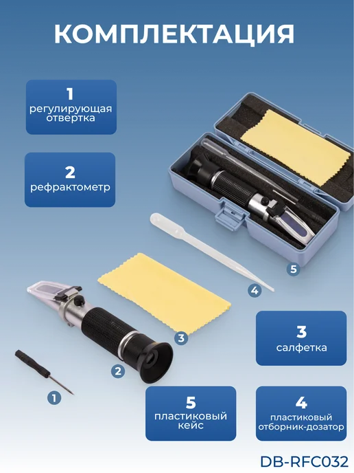 Debever Machining Solutions Рефрактометр для СОЖ SafeCut 0-32 Brix, вариант, фото 2