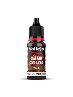 Проливка Game Color - Flesh Wash 73204 18 мл Vallejo 248129850 купить за 357 ₽ в интернет-магазине Wildberries