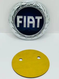 Эмблема Знак Значок Шильдик Логотип Fiat-Blue-8.5