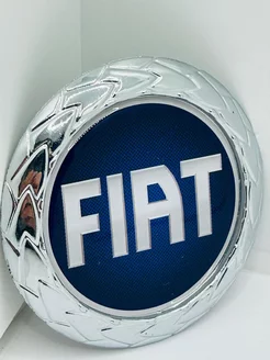 Эмблема Знак Значок Шильдик Логотип Fiat-Blue-7.5