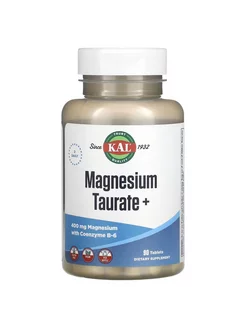 Magnesium Taurate Таурат магния плюс KAL 248162591 купить за 1 731 ₽ в интернет-магазине Wildberries