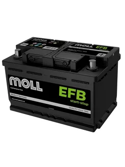 Аккумулятор MOLL EFB 68R 12V 68Ач 660А 276x175x175 обр.пол. MOLL Batterien GmbH 248195894 купить за 21 986 ₽ в интернет-магазине Wildberries