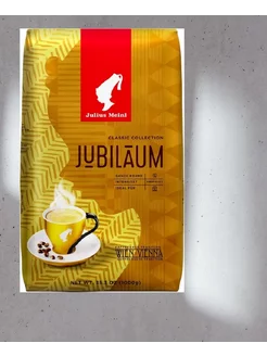 Кофе зерновой JULIUS Jubilaum Юбилейный 1кг JULIUSMEINL 248211762 купить за 1 089 ₽ в интернет-магазине Wildberries