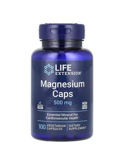 Магний, Magnesium caps 500 мг 100 капсул