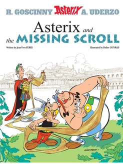 Asterix and The Missing Scroll. Комикс