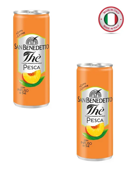 San Benedetto Персиковый Холодный чай 0,33л 2 шт, 330 мл, 2 шт, фото 4